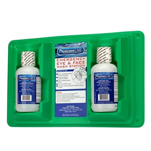 Eye wash Station, Double 16 oz.