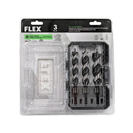 1/4" Hex Auger Set for Fast,