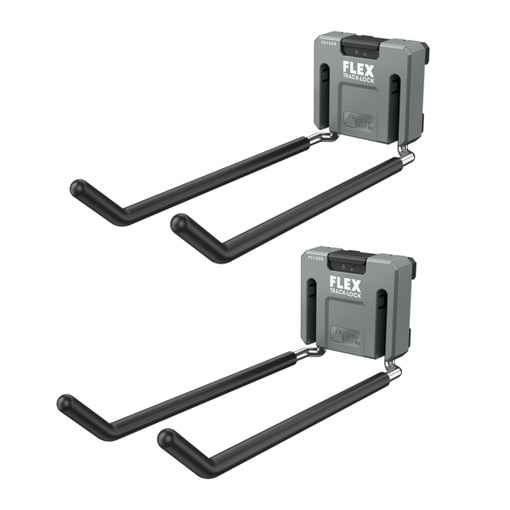 Wall Track Lock Flex FS1508-2 TRACK-LOCK Large Folding Dual Straight Hook for Wall ...