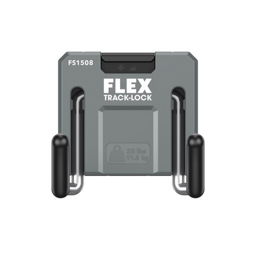 Wall Track Lock Flex FS1508-2 TRACK-LOCK Large Folding Dual Straight Hook for Wall ...