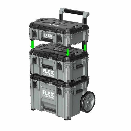 Flex Fsm1101-3 Stack Pack 3-Pc. Storage System