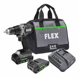 24V 1/2" 2 Speed Drill Driver Kit