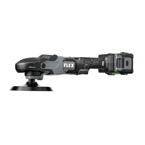 Flex FX3311-2C 24V Rotary Polisher Kit with 5.0Ah Battery and Accessories