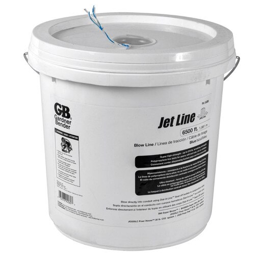 Gardner Bender PL132B Blue Blow Line / JET LINE, 6500' Bucket, 210 lbs ...
