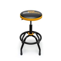 Adjustable Height Swivel Shop Stool