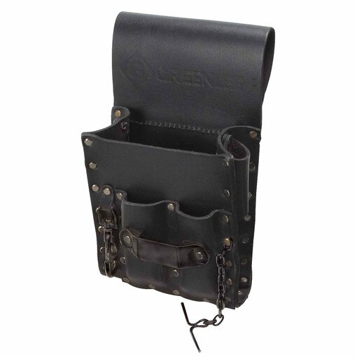 5 Pocket Leather Pouch