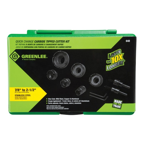 Quick Change Carbide Hole Cutter