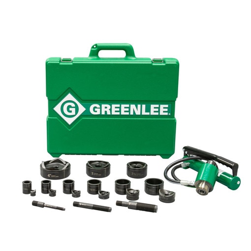 11-Ton Hydraulic KO Kit Hand Pump &