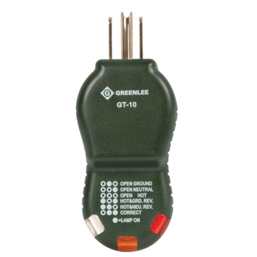 110V Outlet Circuit Tester with