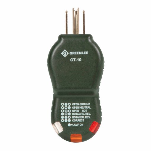 110V Outlet Circuit Tester with
