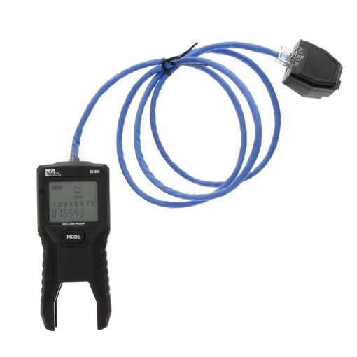 Wiremapper Ideal 33-855 Data/Ethernet LCD Wiremapper