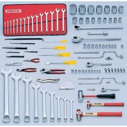 99 Pc. Metric Heavy Equipment Set