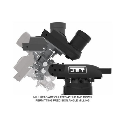 ETM-949 Mill With 2-Axis ACU-RITE