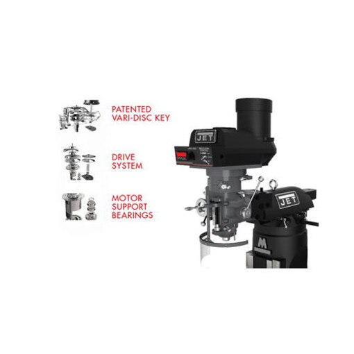 ETM-949 Mill With 2-Axis ACU-RITE