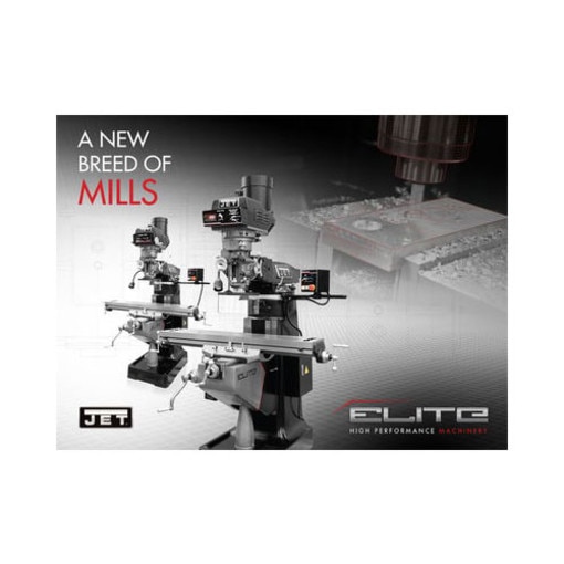 ETM-949 Mill With 2-Axis ACU-RITE