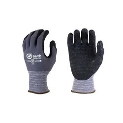 Black Foam Nitrile Glove (M)