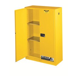 45 gal Safety Cabinet Manual Close