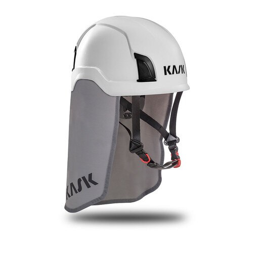 Neck Shade For Zenith Helmet, Gray