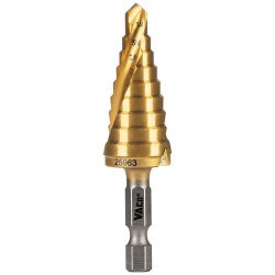 Step Drill Bit, Spiral