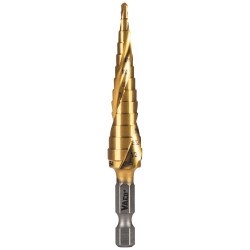 Step Drill Bit, Spiral