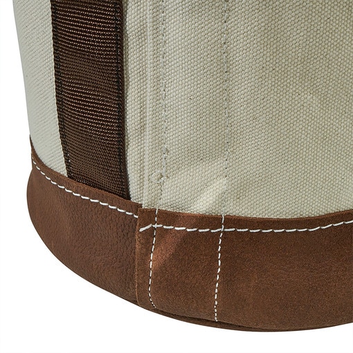 17" x 12" x 12" Canvas Bucket with