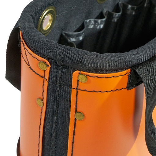 Hard Body Oval Bucket Orange/Black