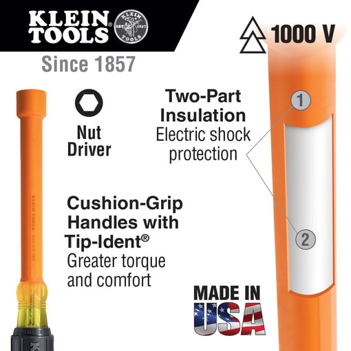 1/4" Nut Driver X 6" Shank