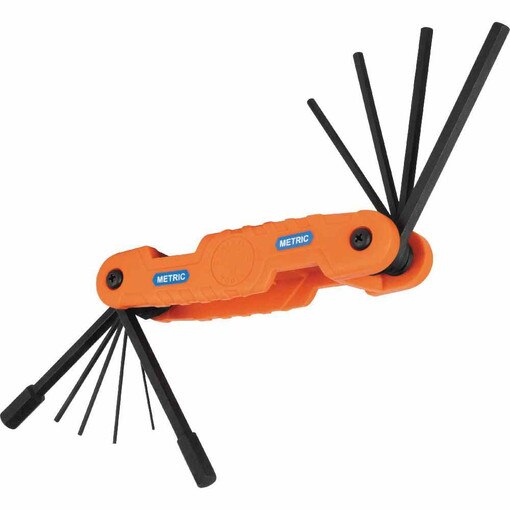 Pro Folding Hex Key Set, 10-Key,