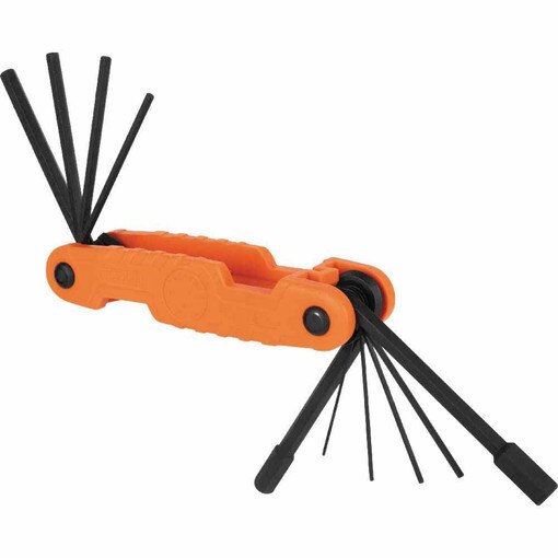 Pro Folding Hex Key Set, 10-Key,
