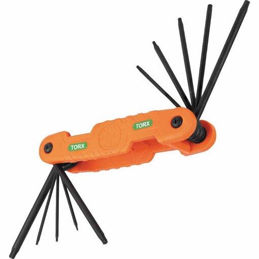 Pro Folding Hex Key Set, 10-Key,