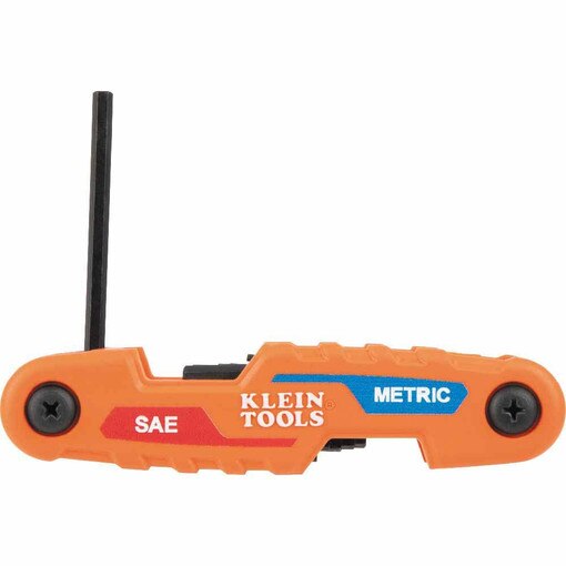 Compact Folding Hex Key Set,