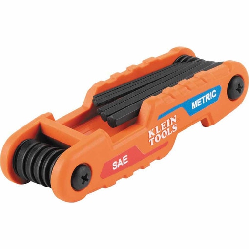Compact Folding Hex Key Set,