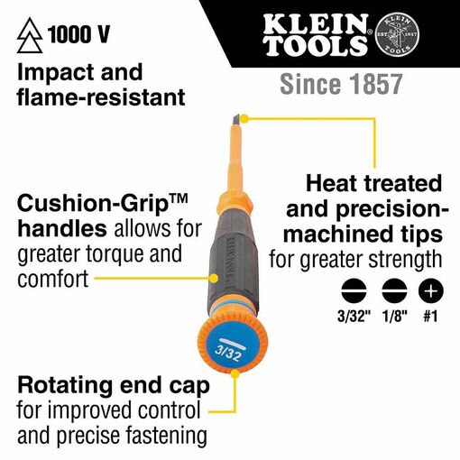 Insulated Precision Screwdriver