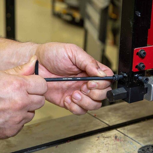 Long Ball-End Hex Key Set, Metric,