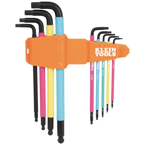 Color Coded Extra-Long L Style Hex