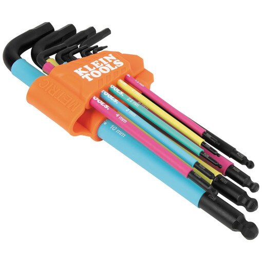 Color Coded Extra-Long L Style Hex