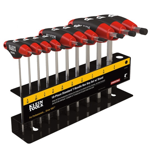 4" Blade Length SAE T-Handle 10pc.