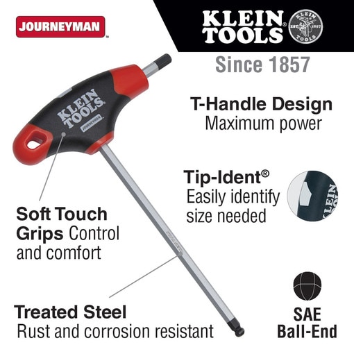 1/8" Ball End Hex X 6" Blade Length
