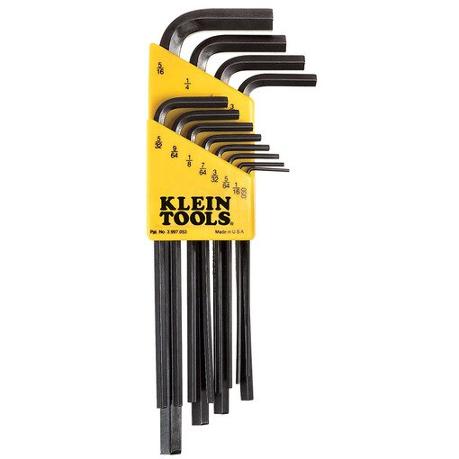12pc. SAE L-Style Hex Key Caddy Set