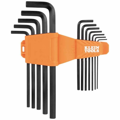 L-Style Long Hex Key Set, SAE,
