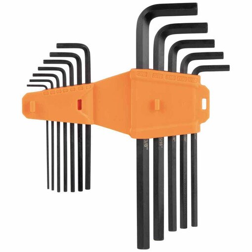L-Style Long Hex Key Set, SAE,