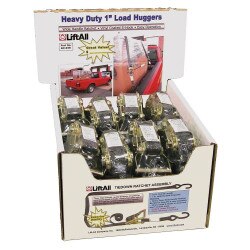 1" x 15' J Hook Ratchet Strap