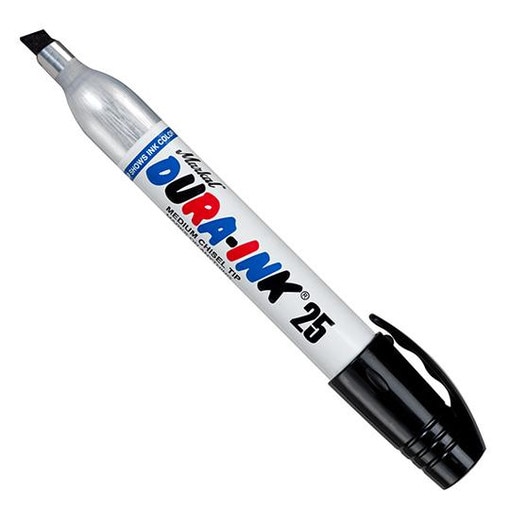 Black Dura-Ink #25 Medium Chisel
