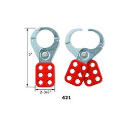 1-1/2" Steel Lockout Hasp
