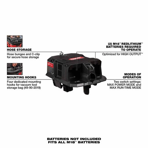 M18 FUEL Dual Battery Wet/Dry