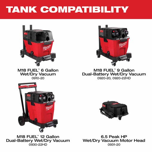 6 Gallon Wet/Dry Vacuum Tank