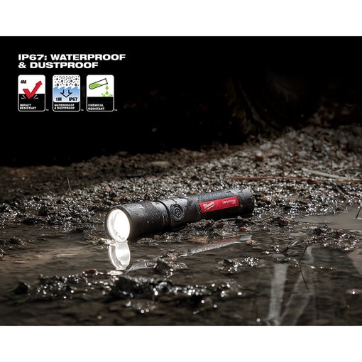 USB Rechargeable 1100L Twist Focus