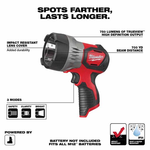 M12 TRUEVIEW LED Spotlight