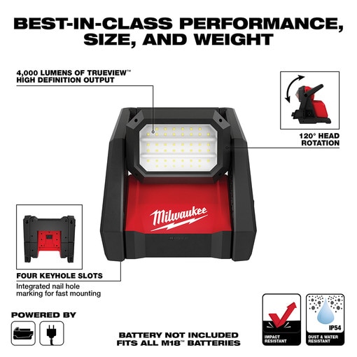 M18 ROVER Dual Power Flood Light