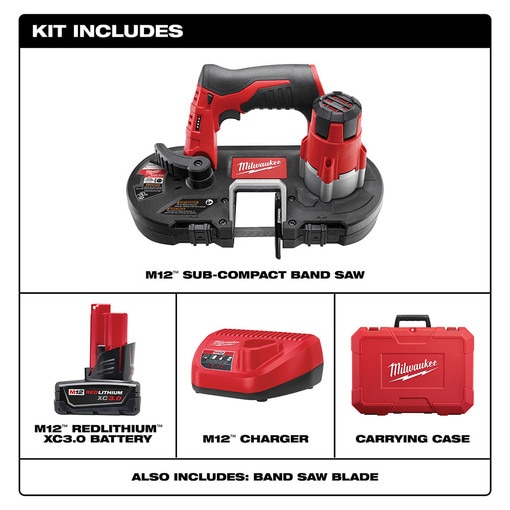 M12 Sub-Compact Band Saw Kit